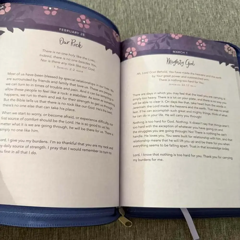 This is the Day 365 Daily Devotions Journal